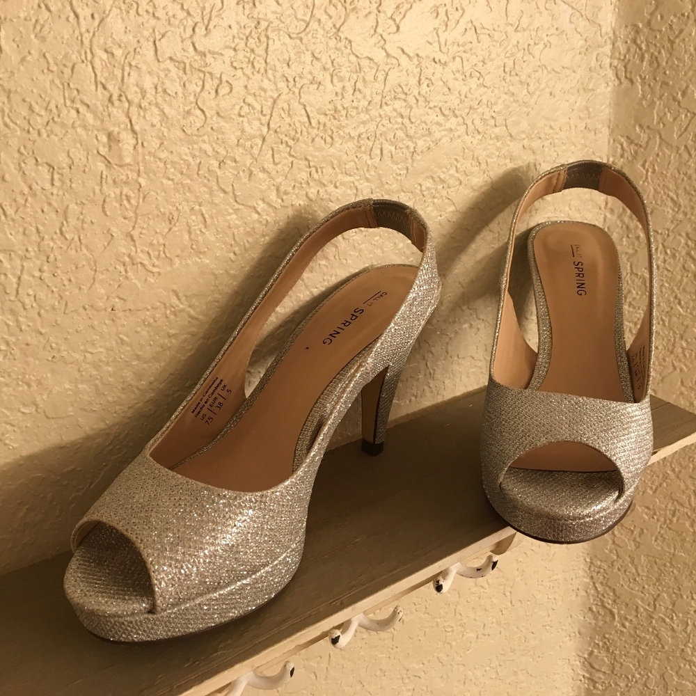 Sparkly Call It Spring Pumps - Picture 2 of 2